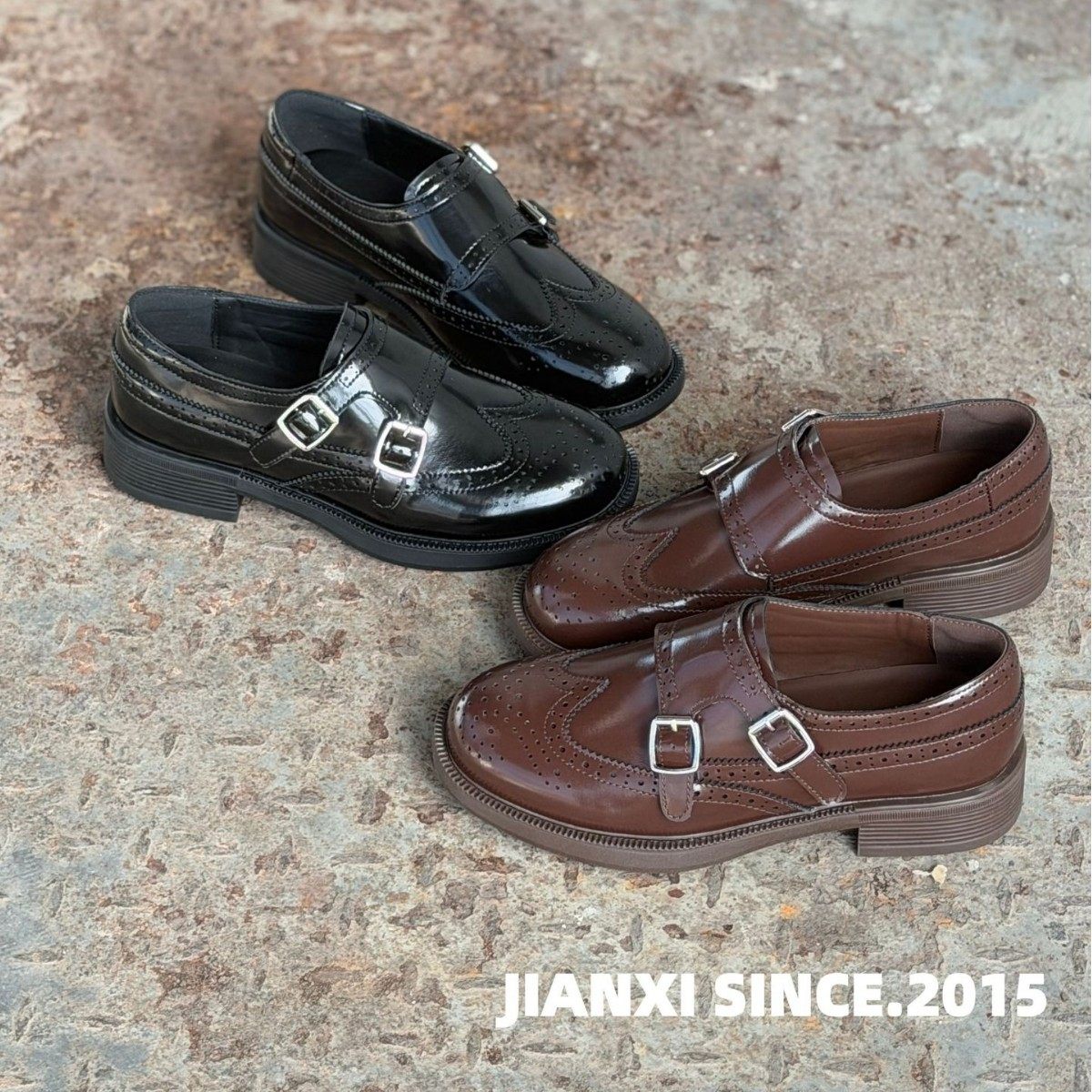 英伦风小皮鞋女2026春季新款复古雕花布洛克单鞋乐福鞋真皮学院风,女鞋,乐福鞋（豆豆鞋）,淘宝优惠券,粉丝福利购,淘宝优惠卷