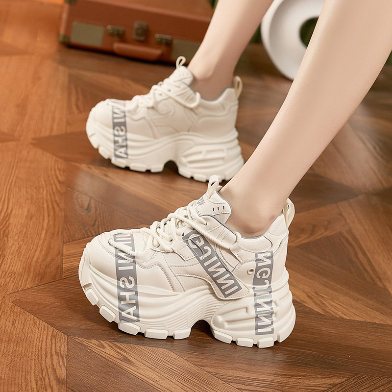 厚底老爹鞋女2026春季新款小个子内增高女鞋欧洲站时尚百搭休闲鞋,女鞋,时尚休闲鞋,淘宝优惠券,粉丝福利购,淘宝优惠卷