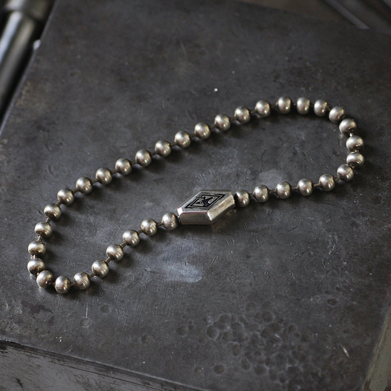 跋折罗vajra925纯银简洁珠链