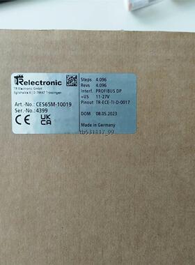 现货l德国TR编码器CES65M-10019全新原装正品2024议价