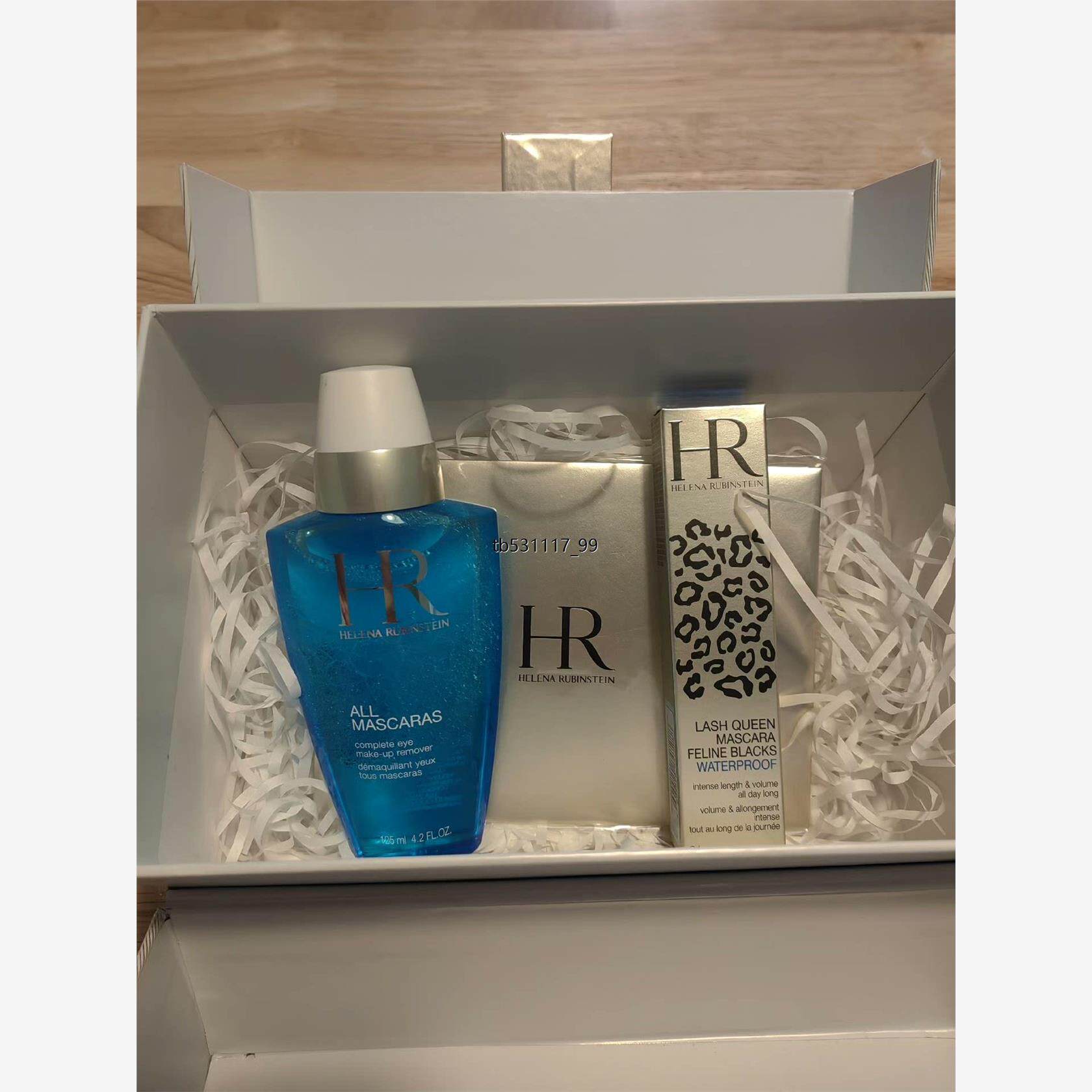 现货【赫莲娜HR 睫毛膏+卸妆液套装】赠礼盒议价