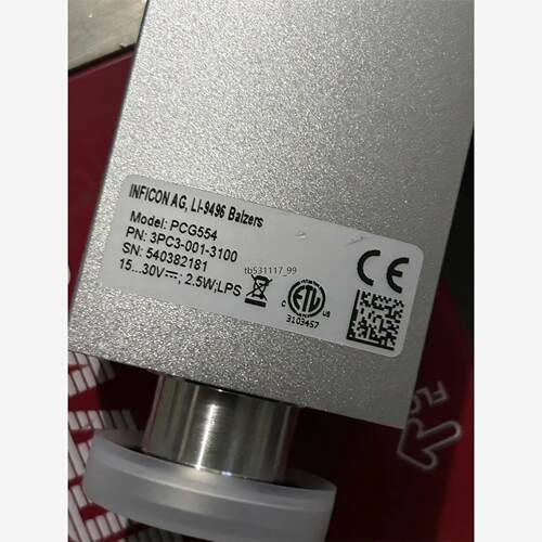 现货英福康PCG554真空计传感器议价