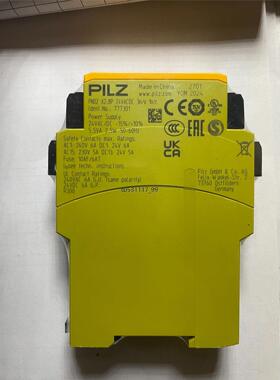 现货皮尔滋安全继电器 pilz PNOZ X2.8p，77739议价