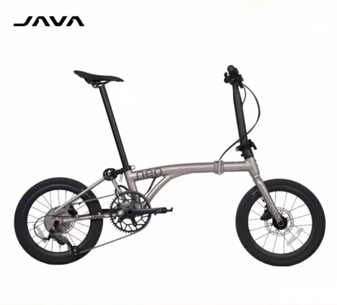 JAVA佳沃 NEO3三折叠车通勤城市自行车小轮径20寸桶轴油碟便携9速图片