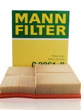 曼牌滤清器C2861-2空气滤芯适用克莱斯勒Crossfire3.2V6德国科技