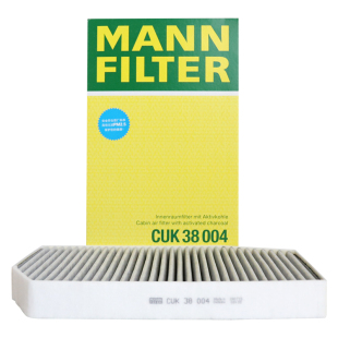 曼牌CUK38004活性炭空调滤芯适用宝马525i 740Li 735Li