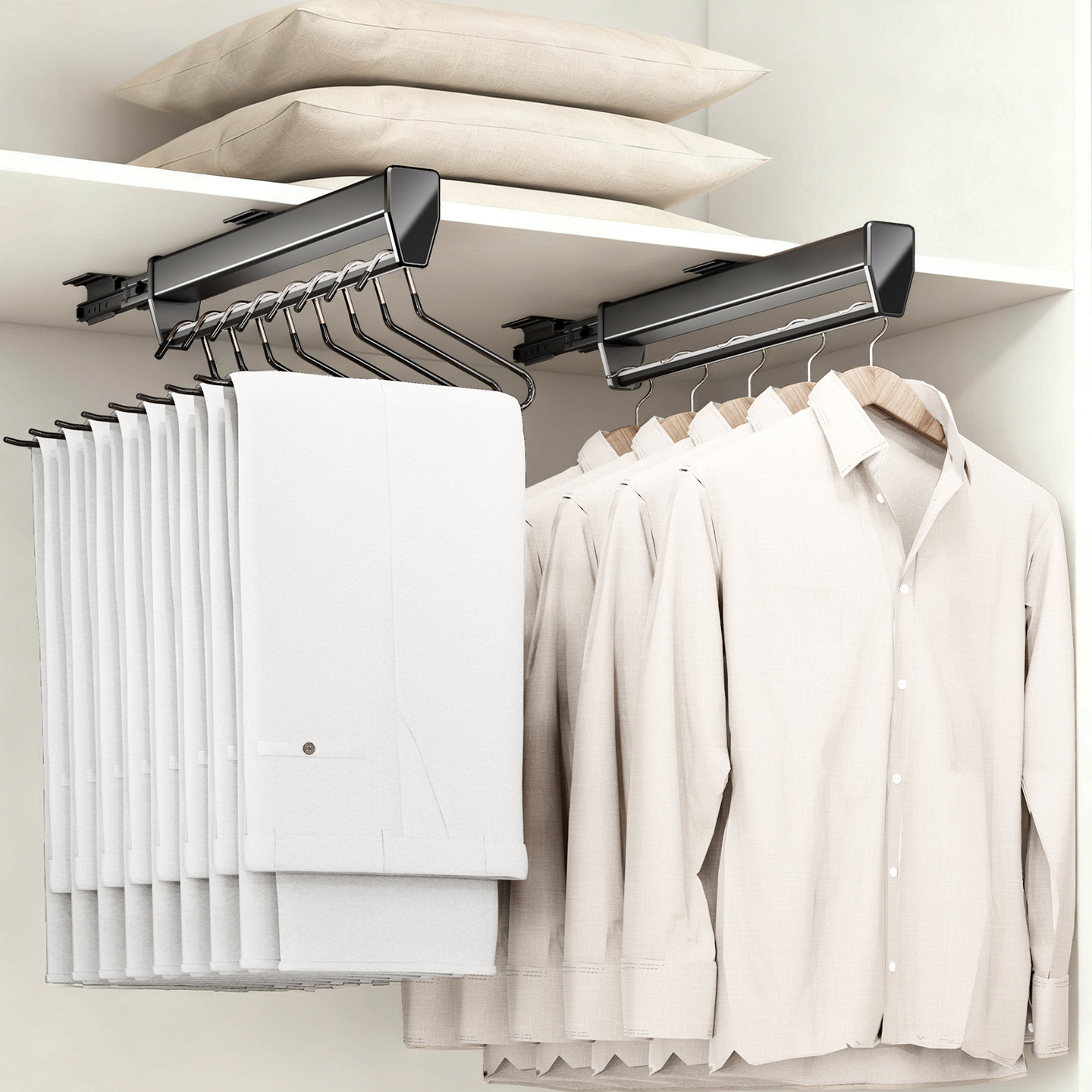 伸缩顺畅阻尼缓冲滑轨