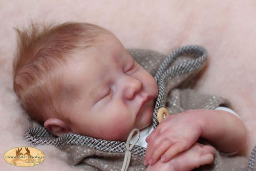 18inch reborn doll kit Levi by Bonnie lifelike 重生婴儿模具