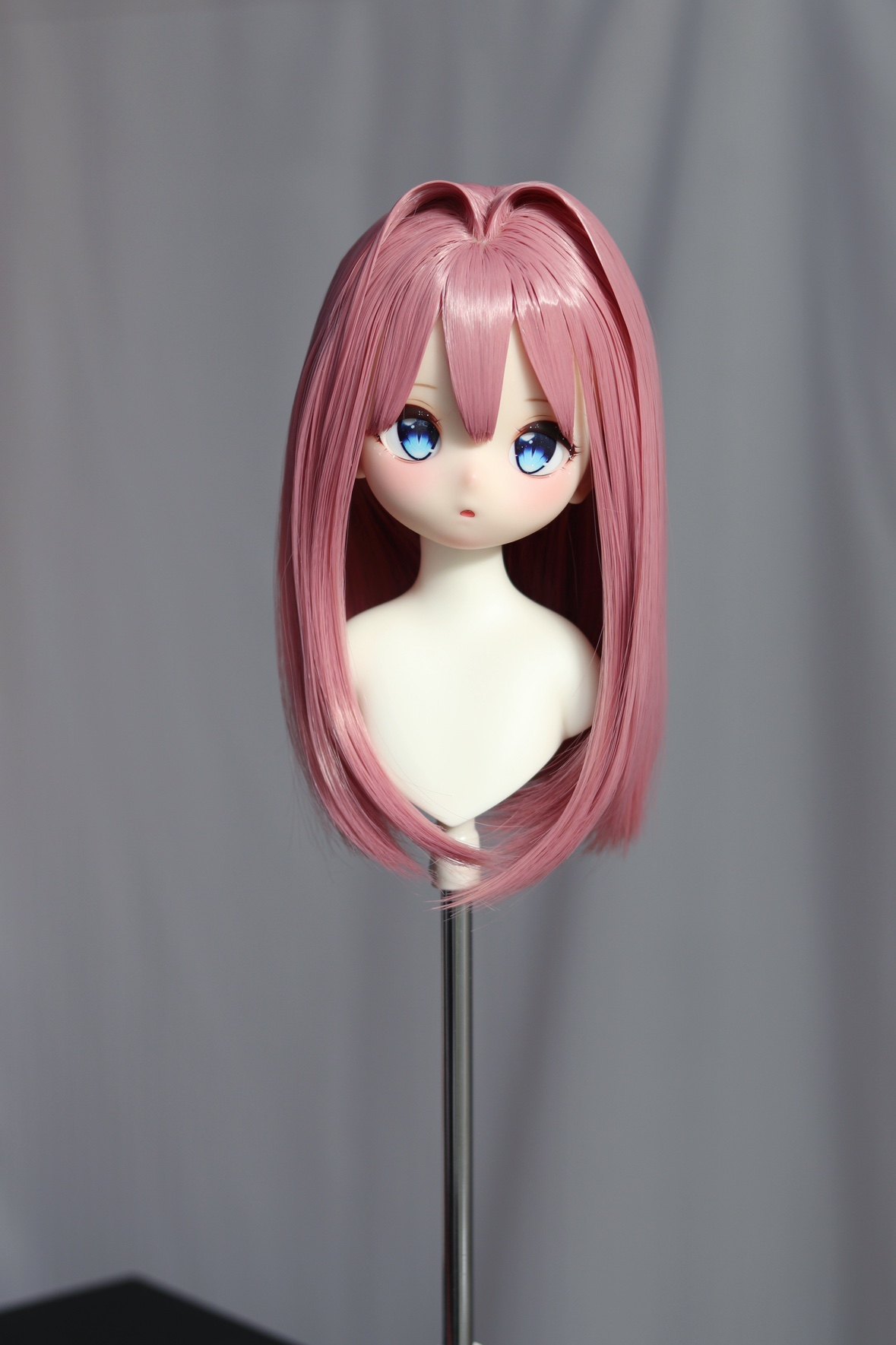 thumbnail for Bjd Doll Wig, Two-Dimensional High-Temperature Fiber Wig, Cat Elf Style Hair