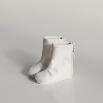 BJD鞋子4分靴子古装布鞋中长靴古风白色