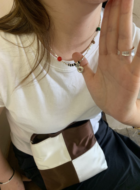 hssilver泰国碎银串珠女