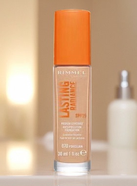 Rimmel芮谜持久亮泽粉底液Lasting Radiance