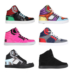 高帮OSIRIS滑板鞋es街舞鞋GLOBG大码鞋element男鞋circa机车鞋huf