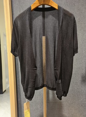 dins夏装新款女士短袖针织开衫披肩外套X2BS22MS8006专柜正品