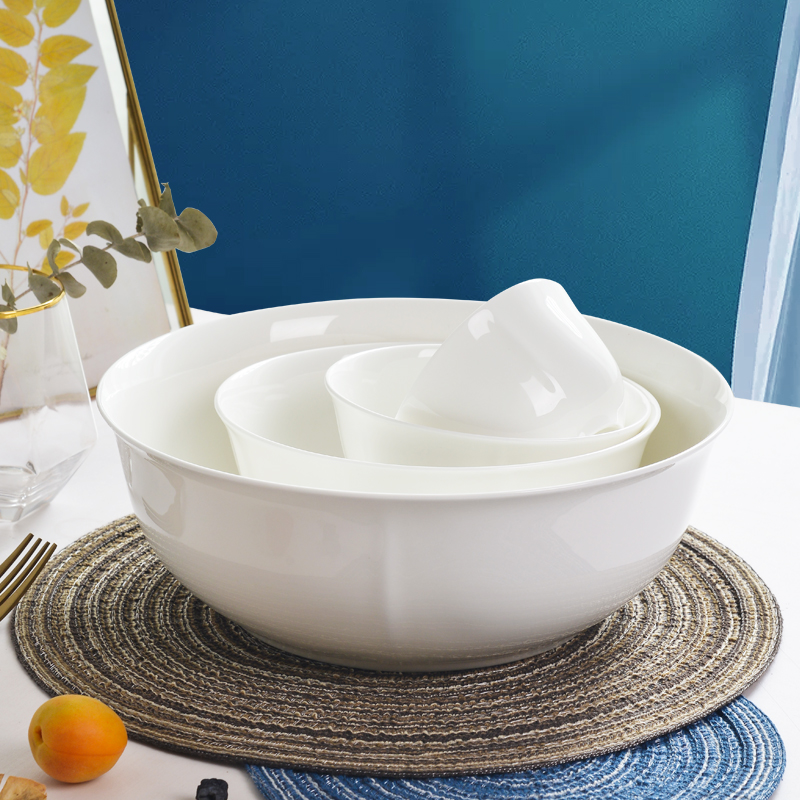 骨瓷餐具家用9英寸大汤碗