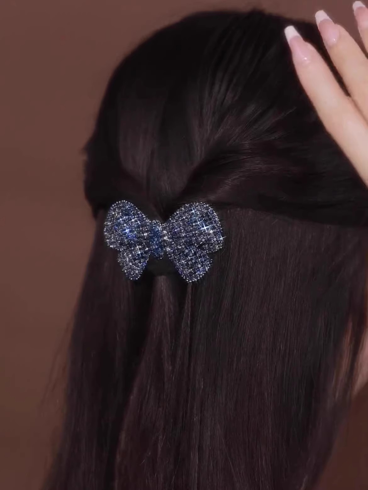 其他发夹金属简约蝴蝶结弹簧夹女