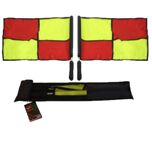 MAICCA足球裁判边裁旗发令旗手旗裁判足球巡边旗指挥手旗裁判装备