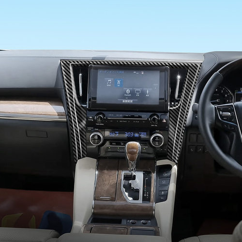 适用22丰田ALPHARD/VELLFIRE30系导航框中控显示屏装饰配件