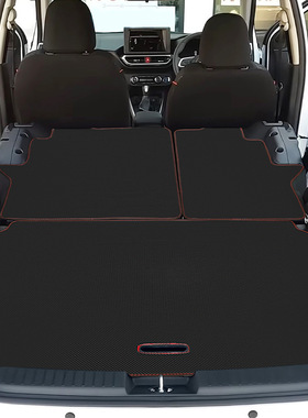 适用21款丰田RAIZE/VELOZ后备箱垫尾箱垫皮革装饰耐磨防刮专车专