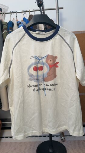 孤品韩单捡漏上衣短袖T恤宽松精品百搭上衣长袖秋款新品女装韩系