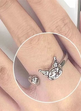 国风新中式竹节串珠手链女复古小众设计竹叶手串高级感送闺蜜