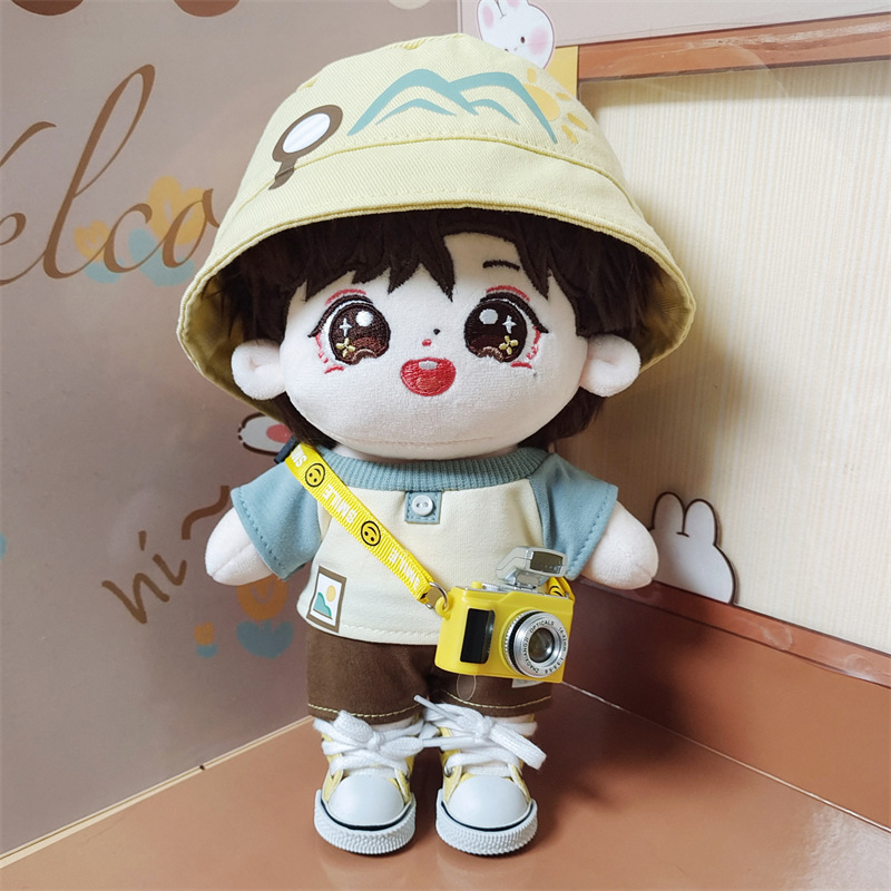 20cm刘宇宁棉花娃娃芋泥毛绒原创玩偶明星公仔玩具节日礼品现货