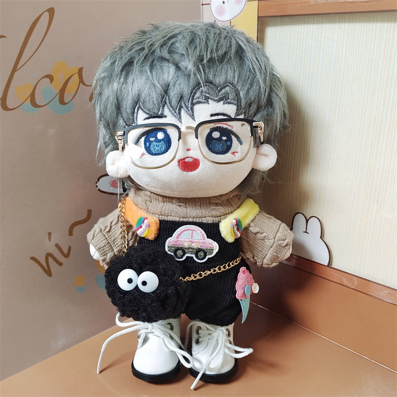 20cm胡夏棉花娃娃毛绒原创正品玩偶明星人形公仔玩具节日礼品现货