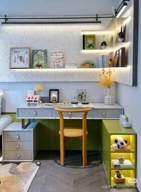 屿物为居 现代童趣家居样板间儿童房森林昆虫艺术主题桌面装饰摆