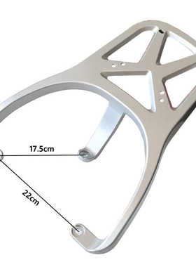 适用GM01颜可台铃萌曼电动车货架DM120小刀泡泡糖后尾箱架支架