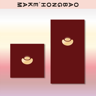 无字简约小图案红包生日随礼新年派发节日活动个性创意利是封烫金