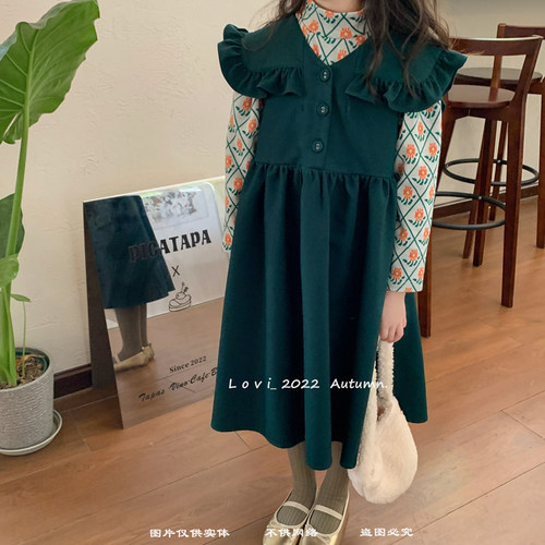 女童裙子韩版秋季连衣裙