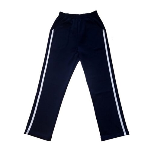 定制全棉深藏青色条纹学生校服裤