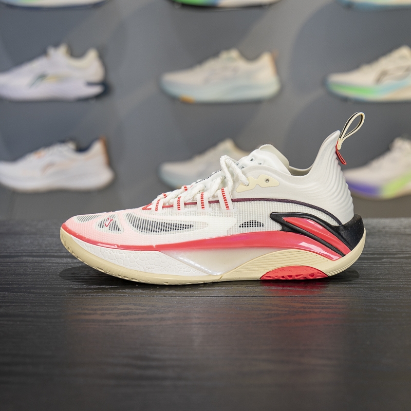 李宁男子减震回弹低帮实战篮球鞋