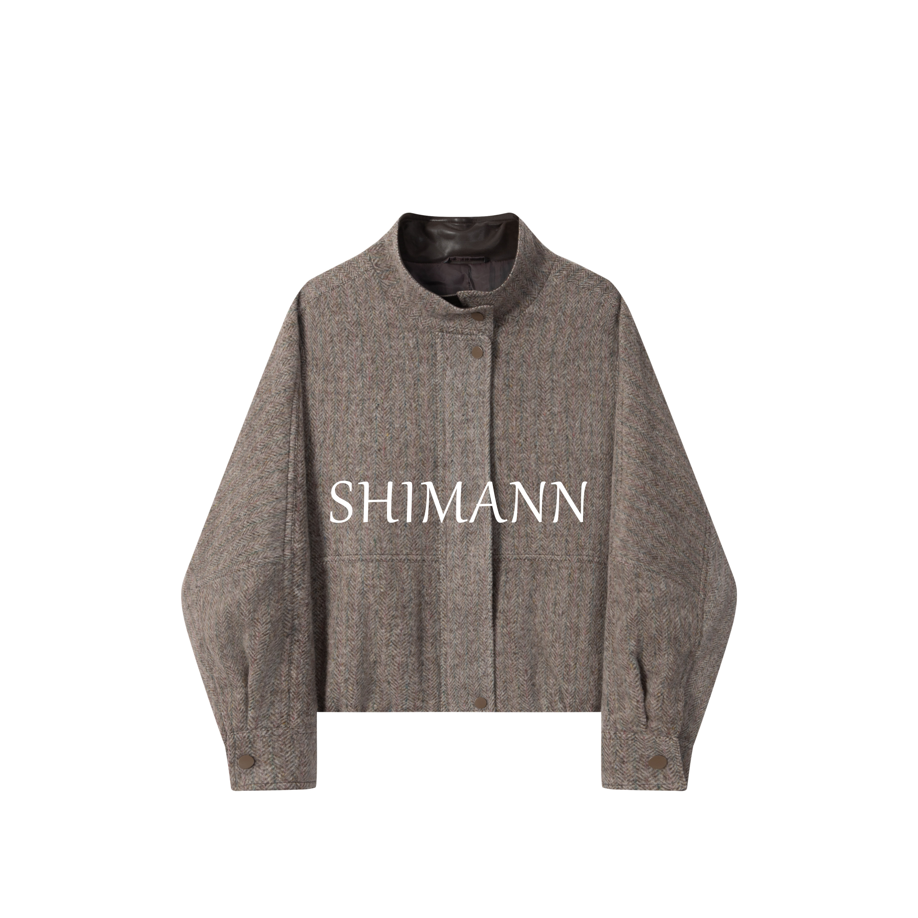 SHIMANN女极简老钱风立体短外套