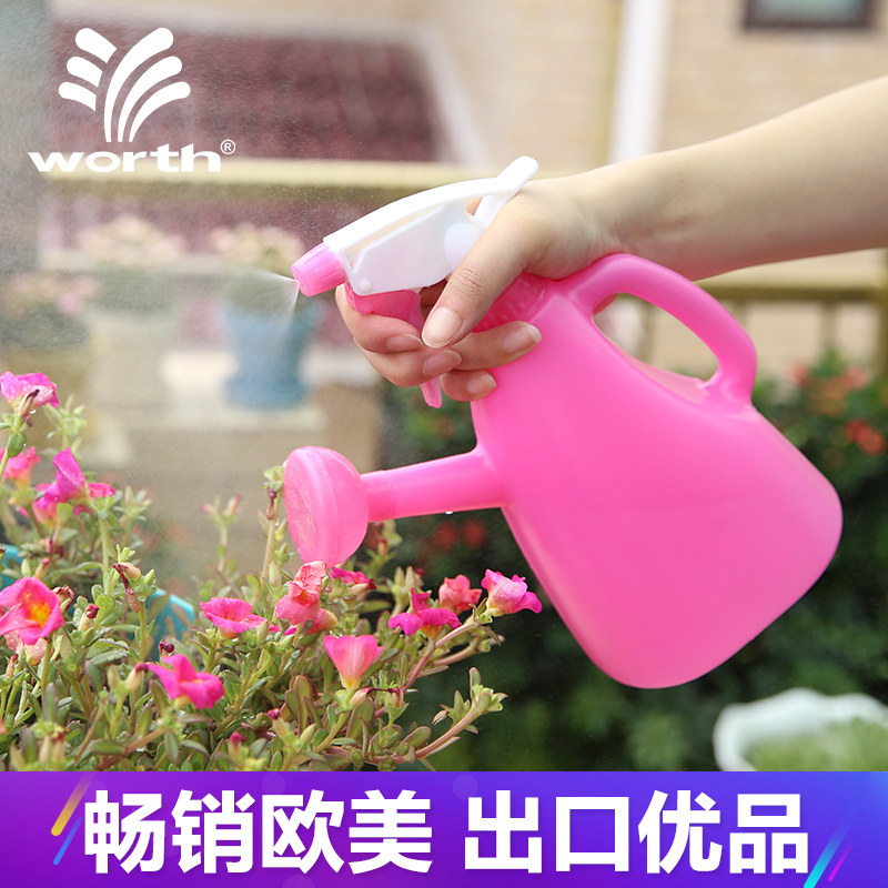 园艺洒水喷雾两用壶绿萝浇花壶按压洒水喷壶颜色随机沃施worth在类目 鲜花速递/花卉仿真/绿植园艺, 园艺用品, 小型喷雾壶中 - 来自Buy2taobao.com提供专业的淘宝代购服务