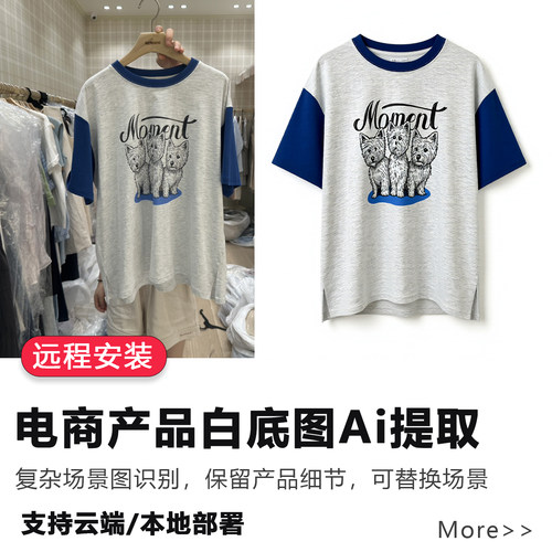 电商复杂场景产品白底图ai提取保留细节comfyui工作流批量自动化