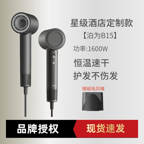 boweiB15亚朵定制款高速吹风机