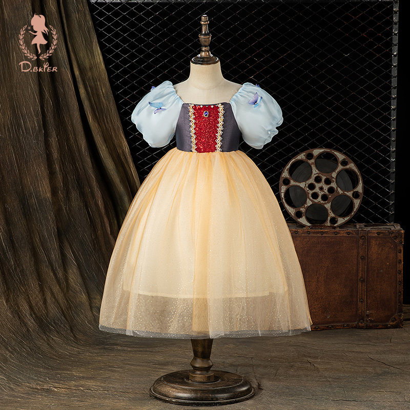 DO.CAT女童白雪公主裙冰雪奇缘夏