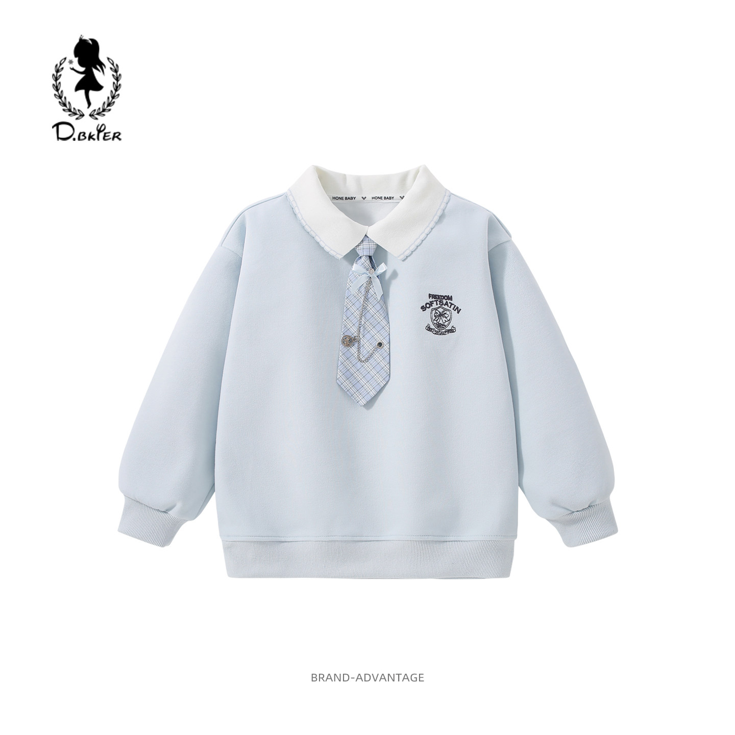 DO.CAT女童卫衣儿童学院风衣服