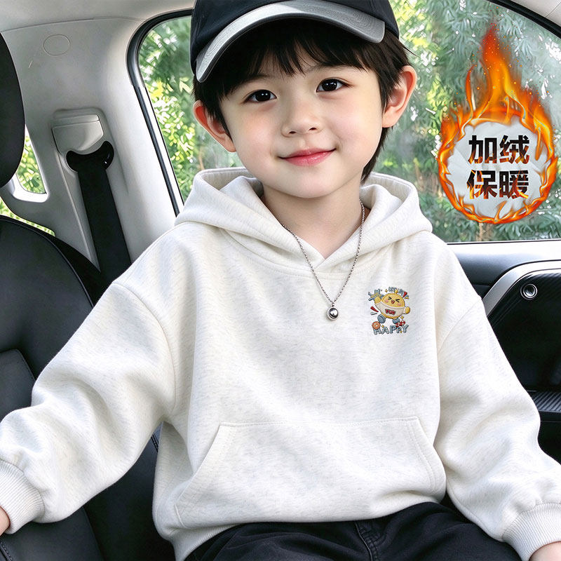 秋冬款炸街男孩卫衣秋装