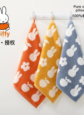 金号米菲联名款日式全棉提花卡通小方巾手帕吸水30*31a类标准0078