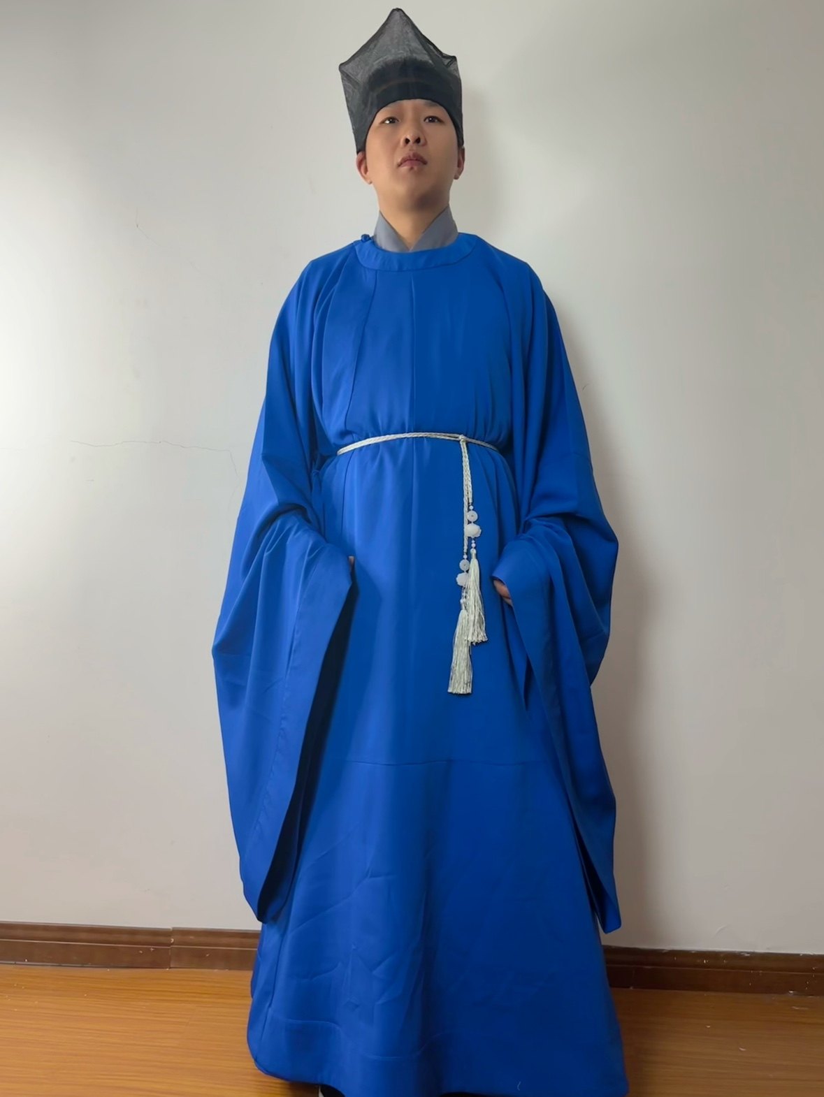 宋制原创汉服圆领袍官袍纯色圆领袍汉服走秀风日常男衣秋季宽松