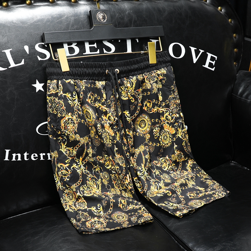 2022夏季五分裤加肥加大码休闲短裤男(M-6XL)D203-5502，男装休闲裤，天晨