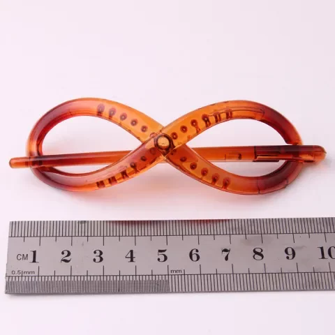 麻花不易个性发簪塑料新款盘发进货簪子折断两元店