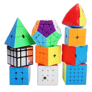 魔域魔方三阶套装全套正阶异形金字塔3二四5风火轮初学者益智玩具