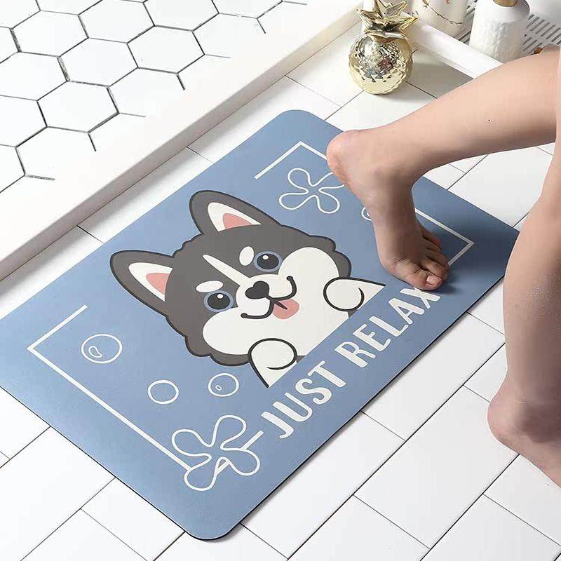 硅藻泥软垫吸水垫卫生间门口地垫硅藻土防滑浴室脚垫卫浴厕所脚垫,家庭/个人清洁工具,地垫,淘宝优惠券,粉丝福利购,淘宝优惠卷