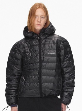 ECHOADE长期主义“零”重力 云感柔肤宽松廓形连帽羽绒服