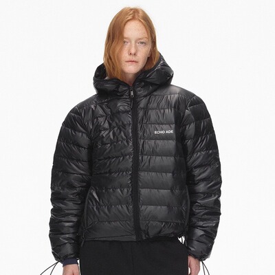 ECHOAD宽松廓形连帽羽绒服