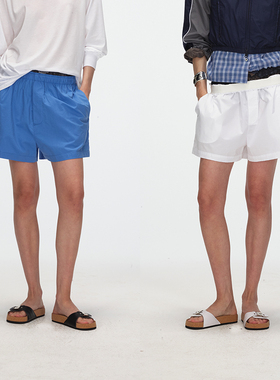 ECHOADE轻松营造松弛感 甄选亲肤府绸棉 老爹风平角休闲居家短裤