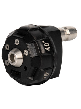 高压洗车机清洗机多功能可调节6合1扇形喷嘴喷头枪头1/4快速接头